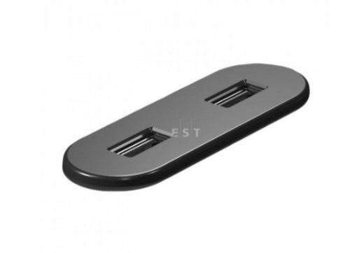 ASA 06029Z00061 Nabíjecí HUB vestavný VERSAPICK, 1xUSB 5V (typ A+C), 70x25mm, oválný, kov, černá matná ASA 06029Z00061 Nabíjecí HUB vestavný VERSAPICK, 1xUSB 5V (typ A+C), 70x25mm, oválný, kov, černá matná